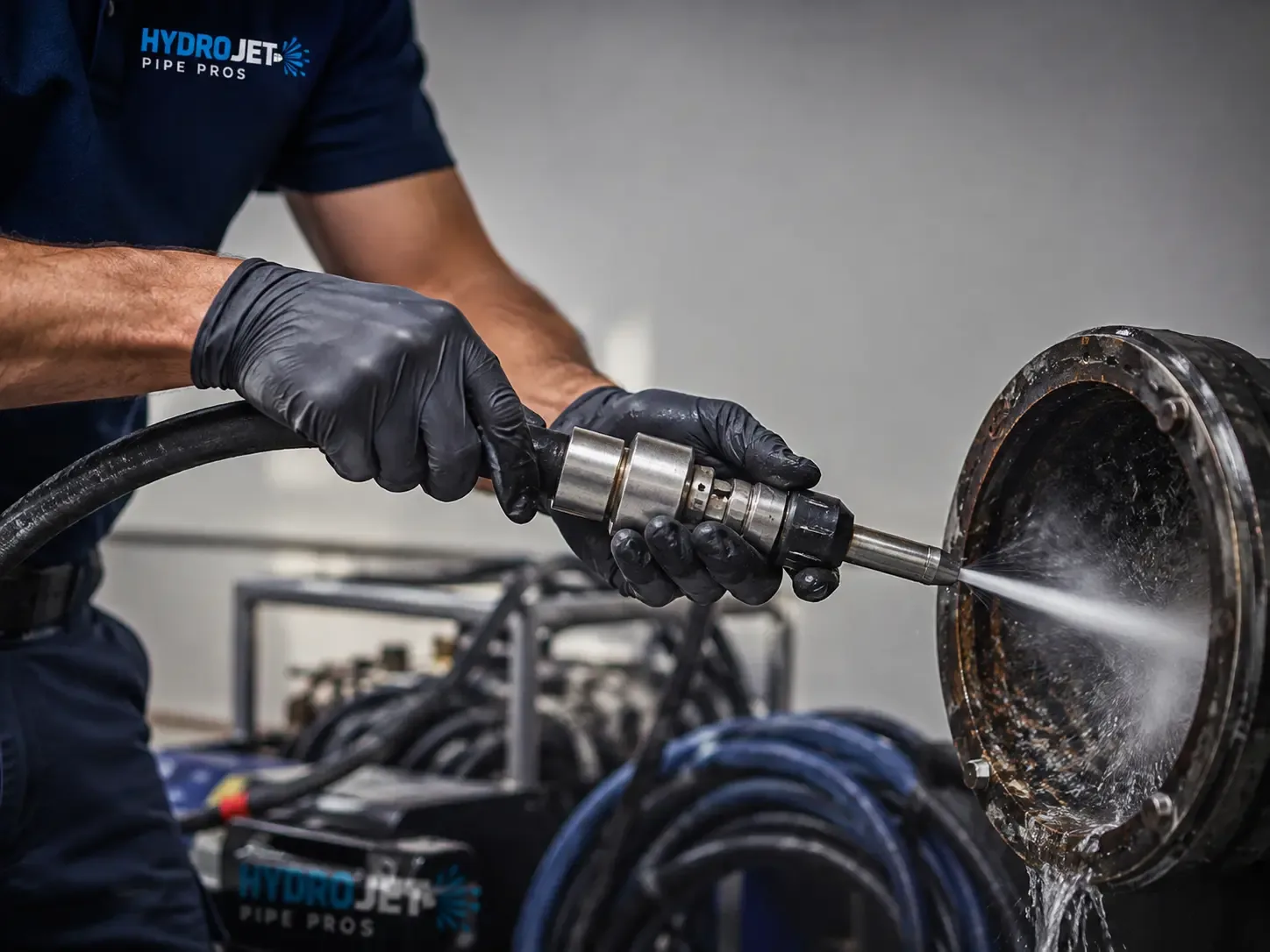 Hydro Jet Pipe Descaling in Sheridan, TX